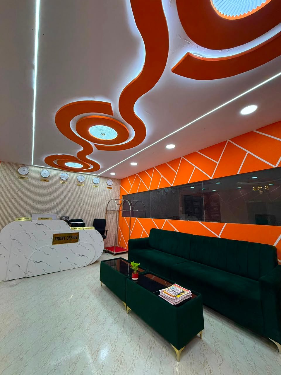 PG Diploma hotel room setup